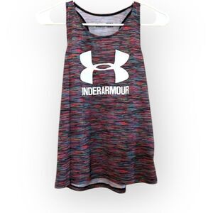 Under Armour Girls Tank Top – Multicolor Racerback – Size YLG (Youth Large)